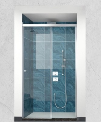 Shower Enclosures & Glass: Custom framel